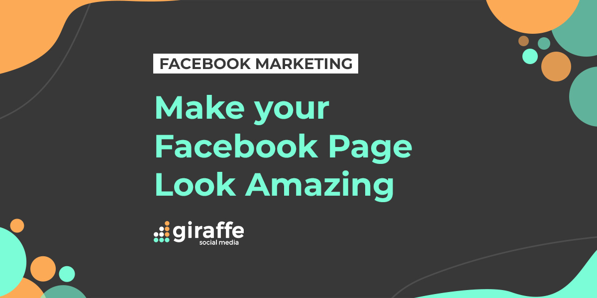 Make your Facebook page look amazing