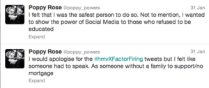 HMV Firing Tweets