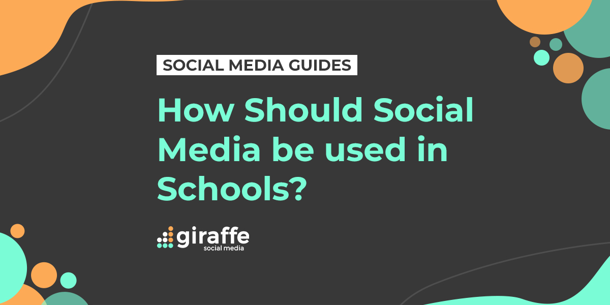 How should social media be used in schools?