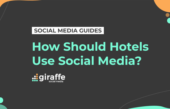 How should hotels use social media?
