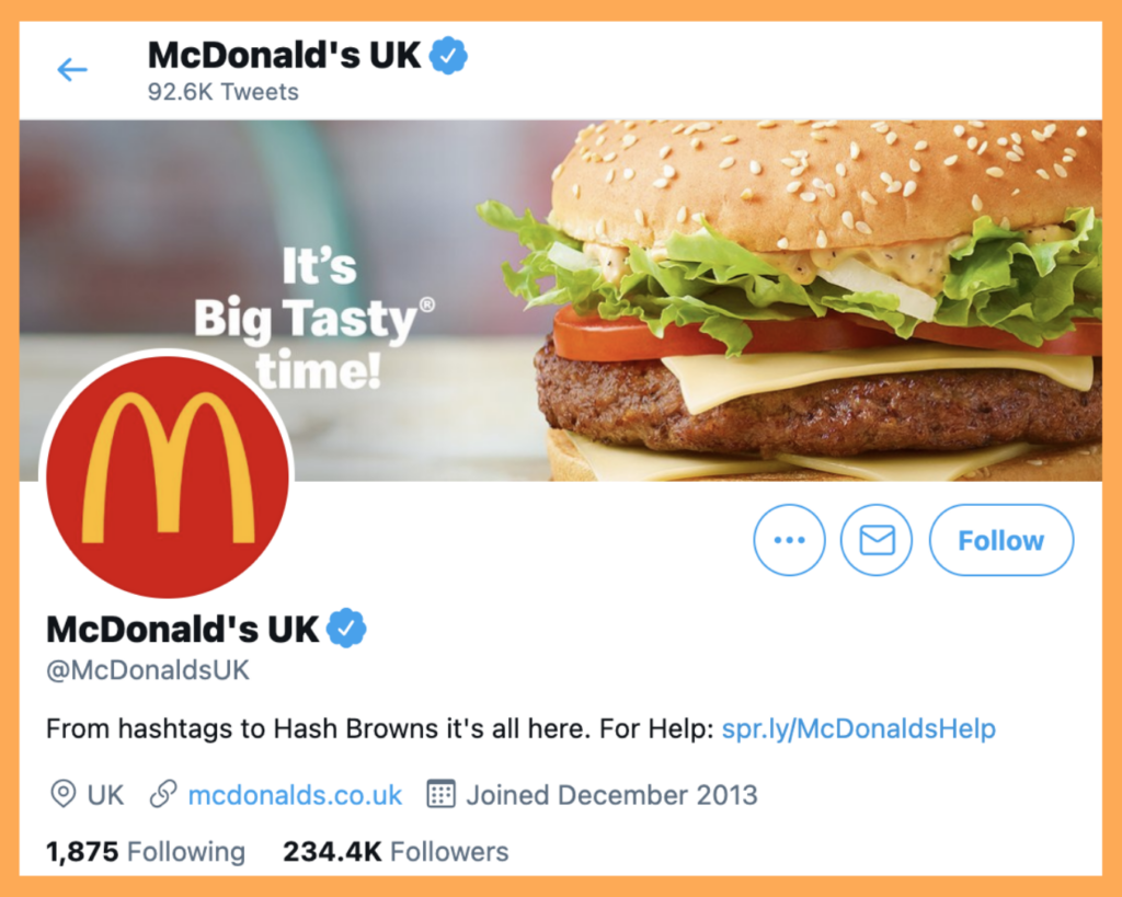 mcdonalds online advertising case study