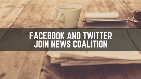 Facebook and Twitter Join News Coalition