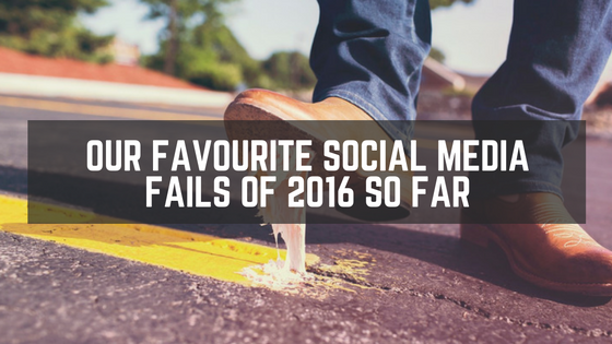 social media fails 2016