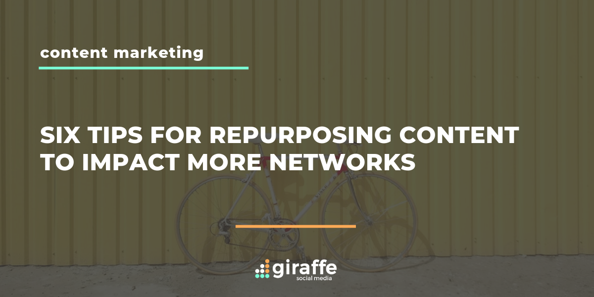 repurposing content