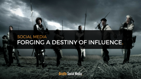 forging a destiny of social media influence