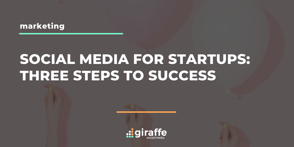 social media for startups