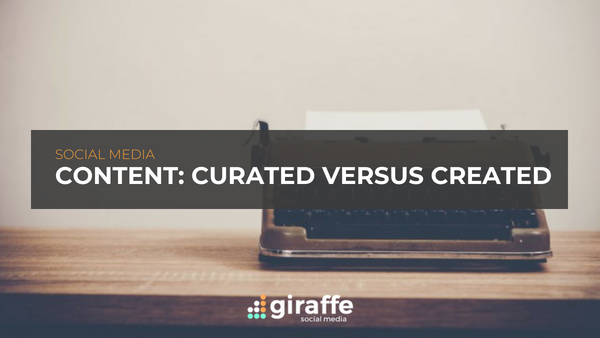 Content Created V Curated