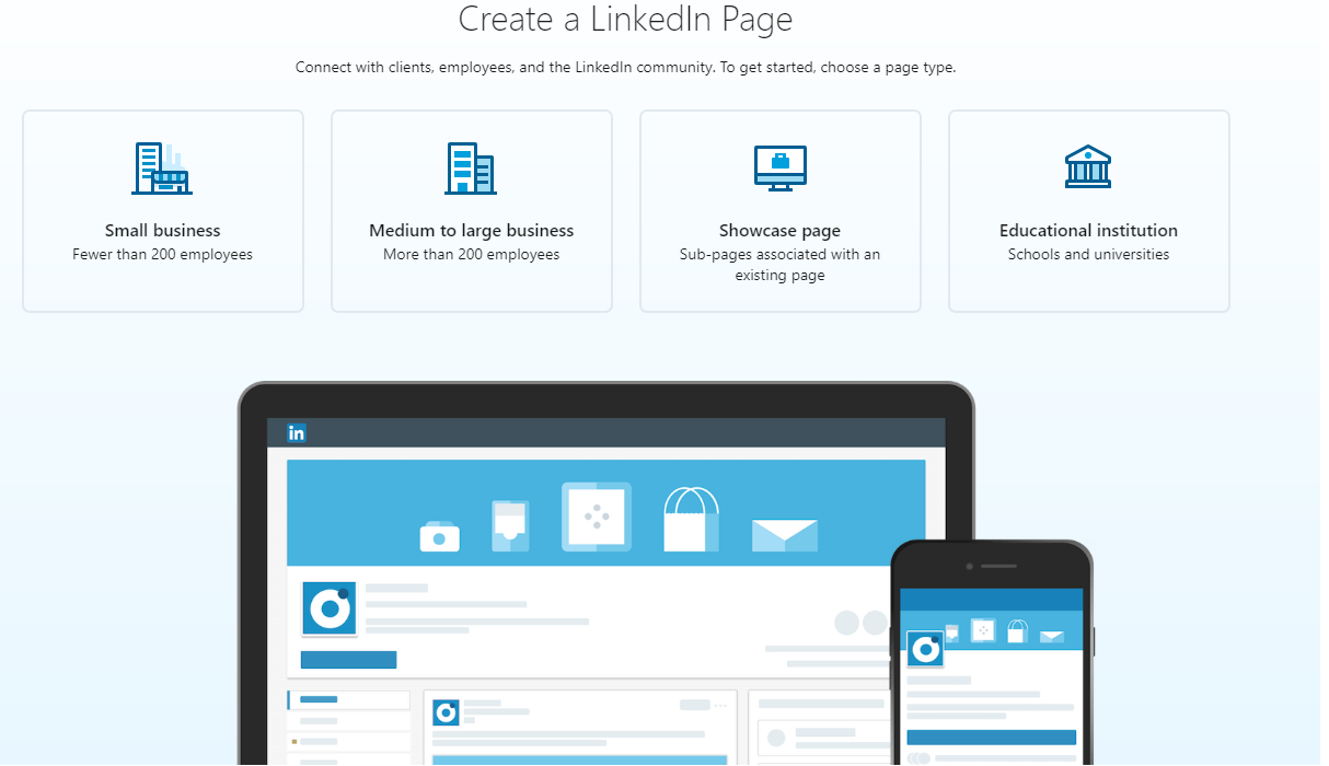 open linkedin web page open linkedin web page