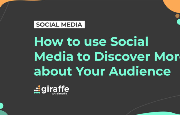 How to use social media to discover more about your audience