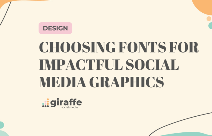 Choosing Fonts for Impactful Social Media Graphics