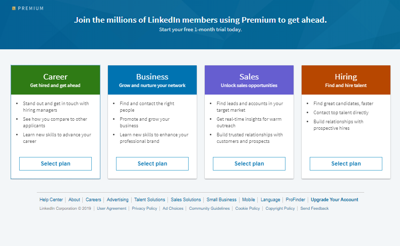 LinkedIn Premium