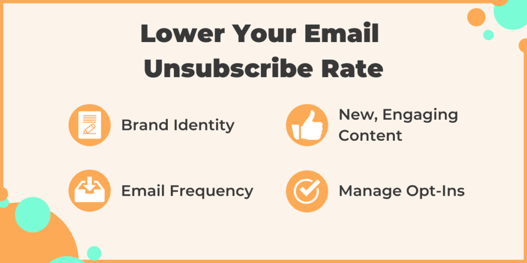 Lower Your Email Unsubscribe Rate