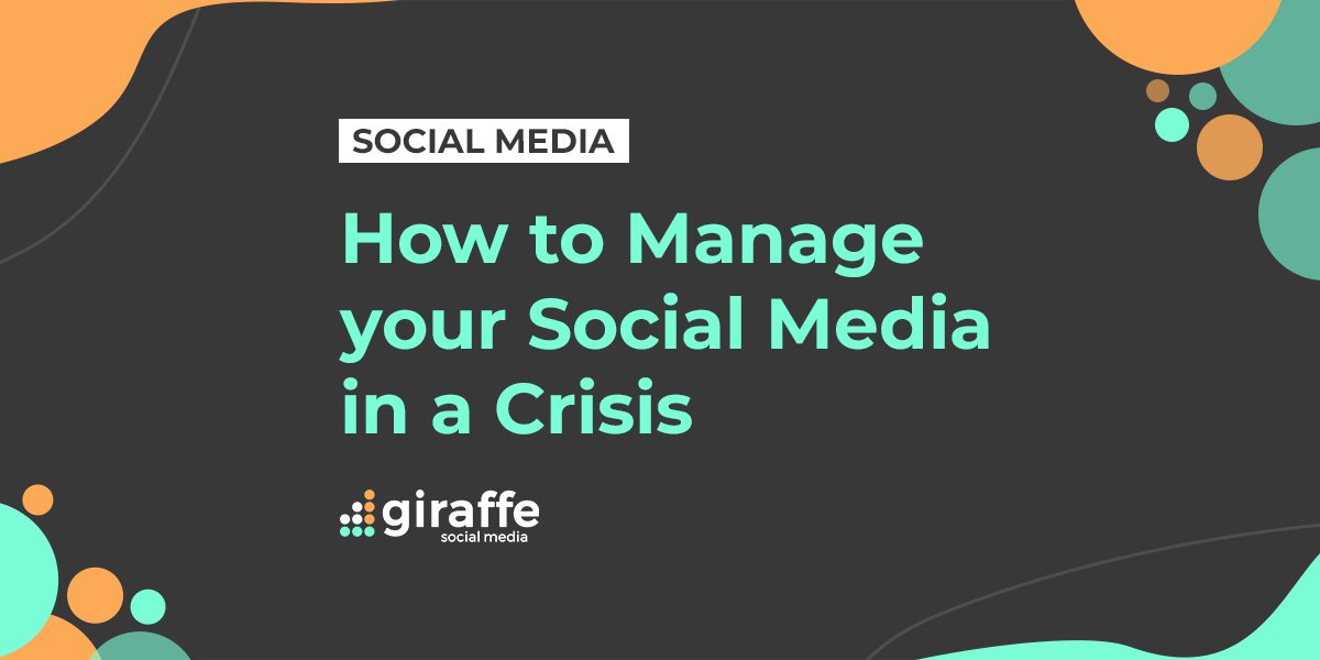 social media in a crisis