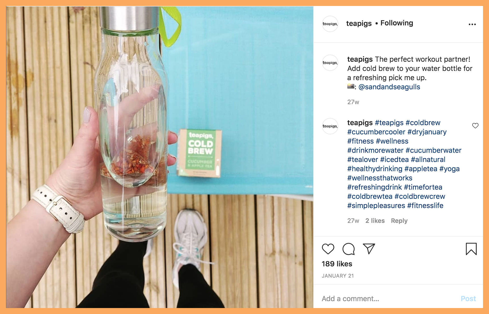 Teapigs user generated content