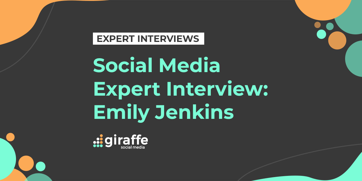 Emily Jenkins our interviewee