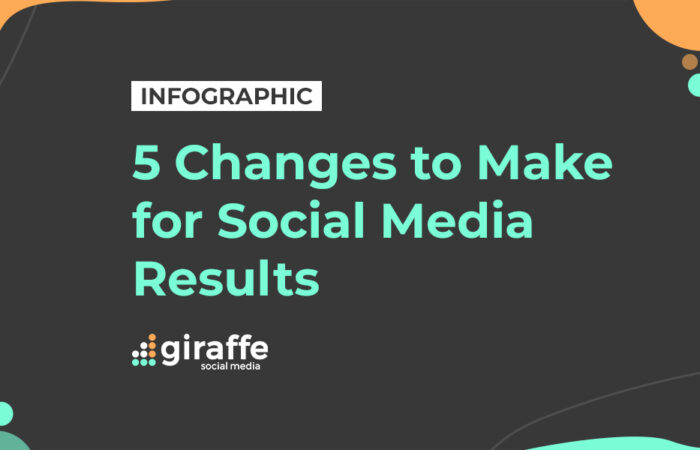 Five changes to make for social media results [Infographic]