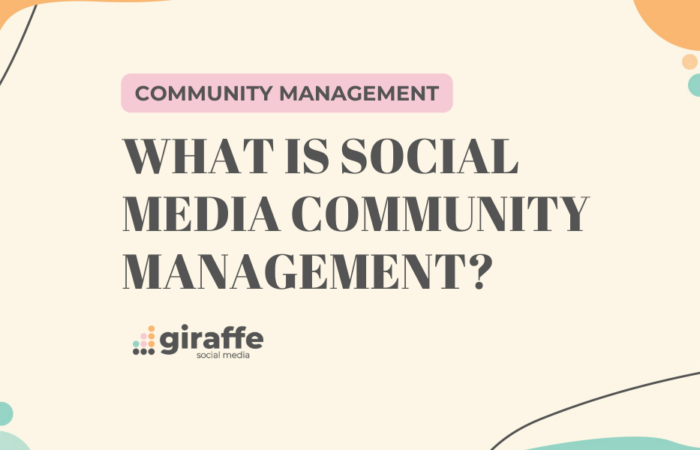 What is Social Media Community Management Cover Image