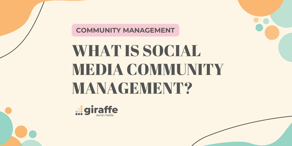 What is Social Media Community Management Cover Image