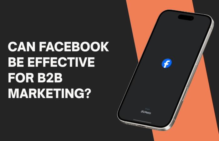 can facebook be effective for b2b marketing