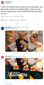 wendys social media for fast food brands