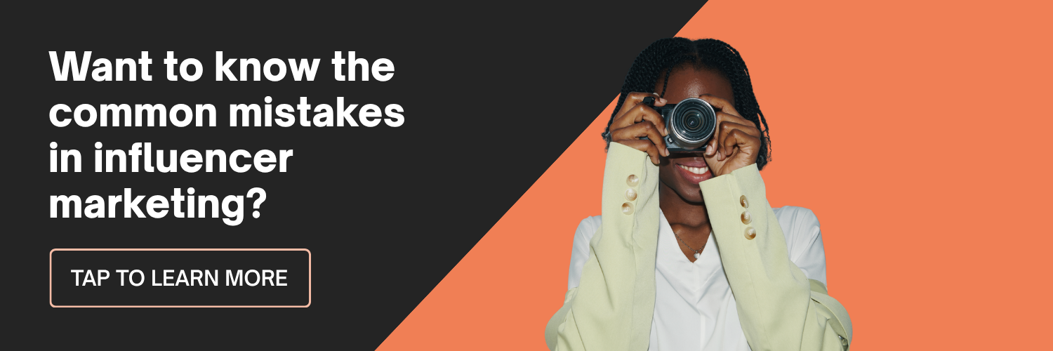 common mistakes in influencer marketing