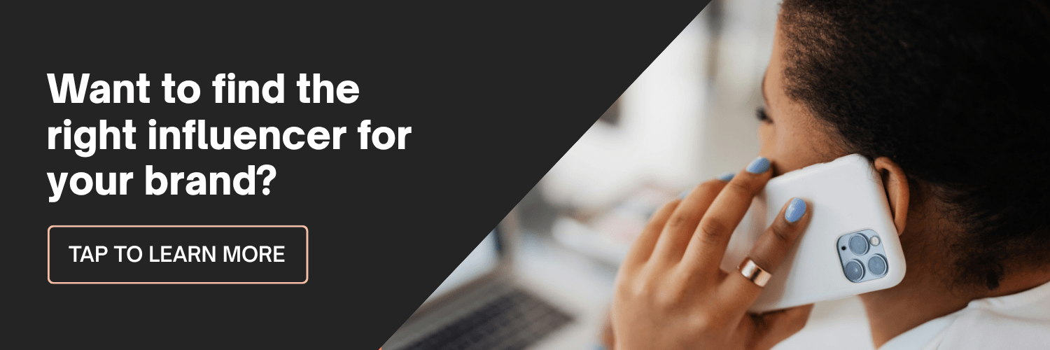 find the right influencer for your brand