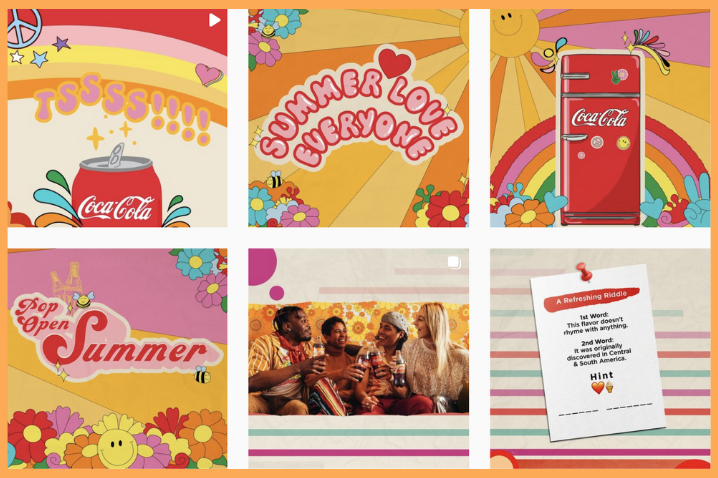 Summer Coca Cola Instagram Feed