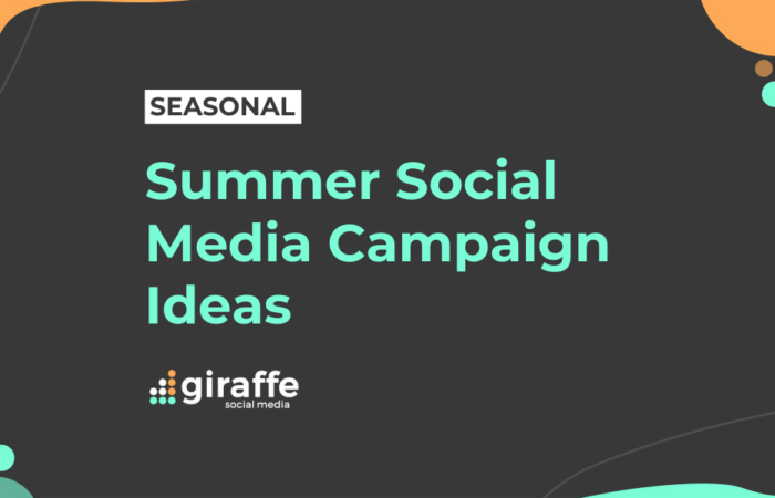 Summer Social Media Campaign Ideas