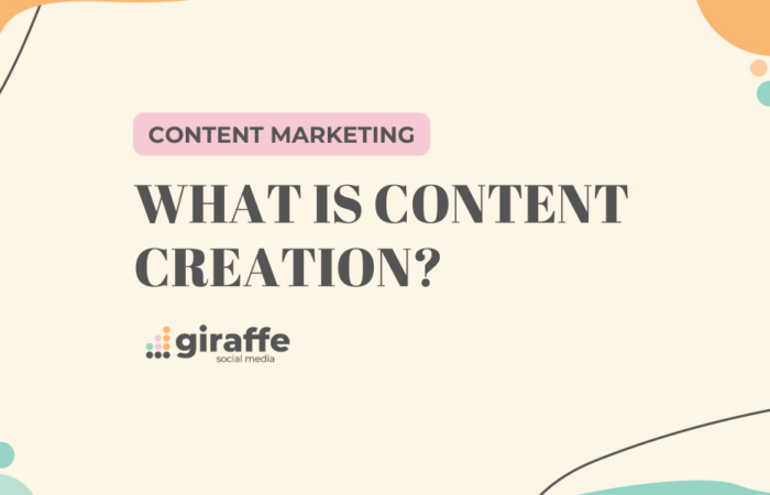 What is Content Creation?