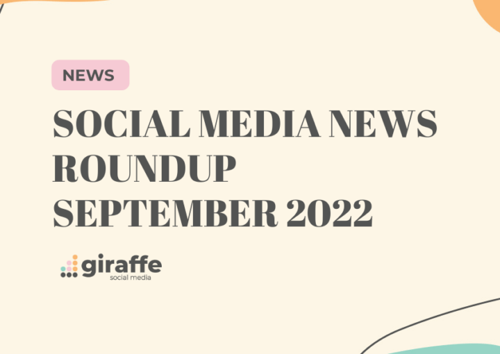 Social Media News Roundup September 2022