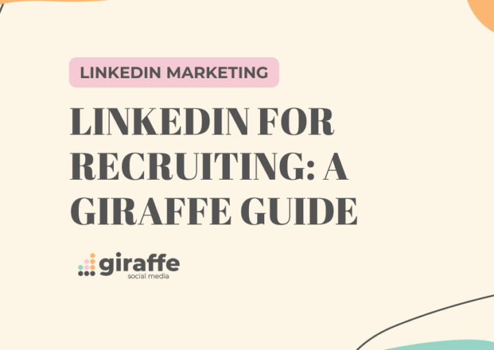 LinkedIn for Recruiting: A Giraffe Guide Cover Image