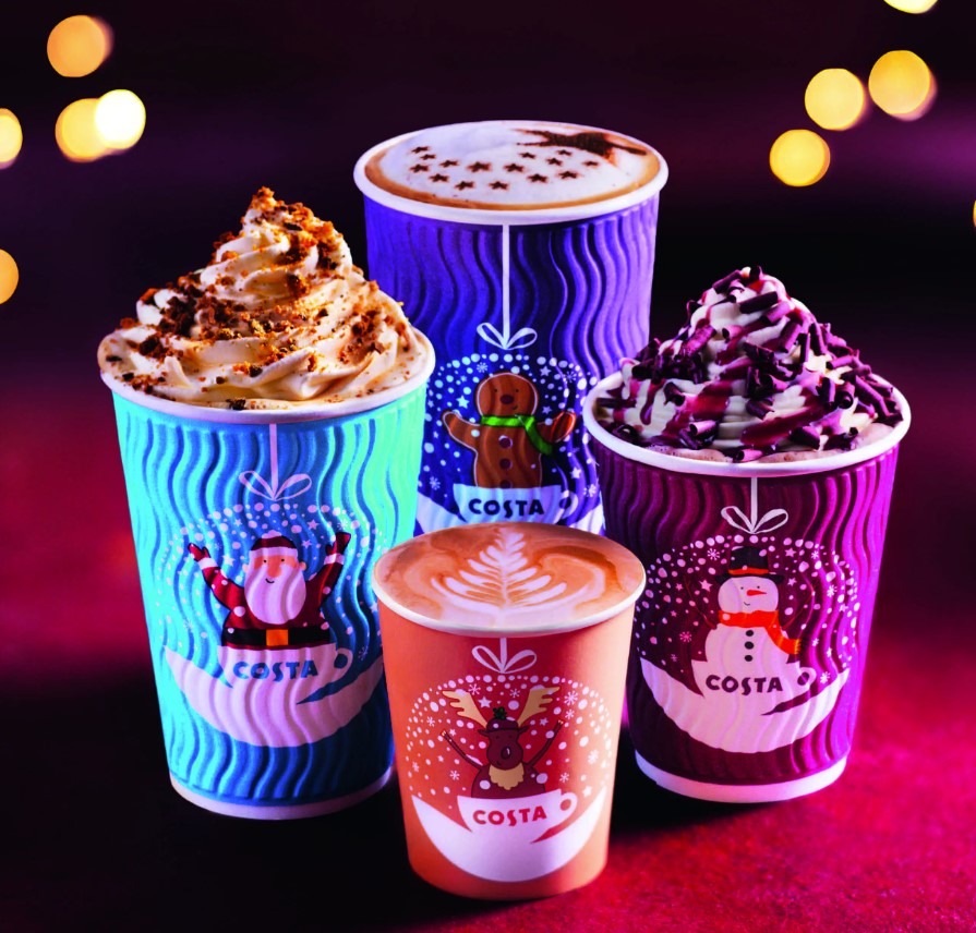 Christmas Social Media - Costa Cups