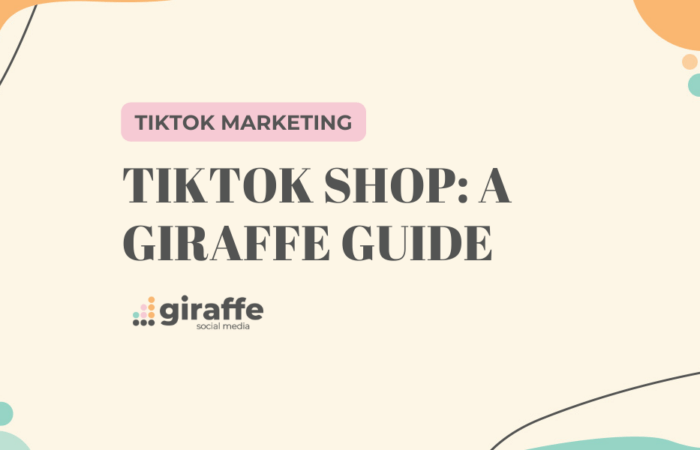 Cover image - TikTok Shop: A Giraffe Guide