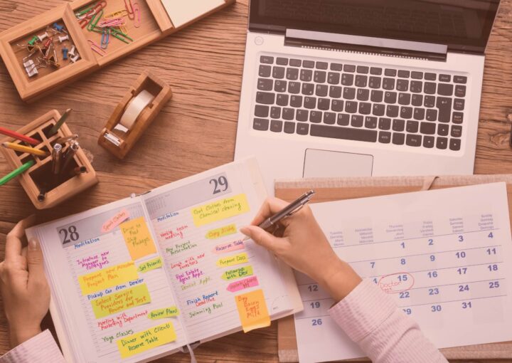 social media content calendar template