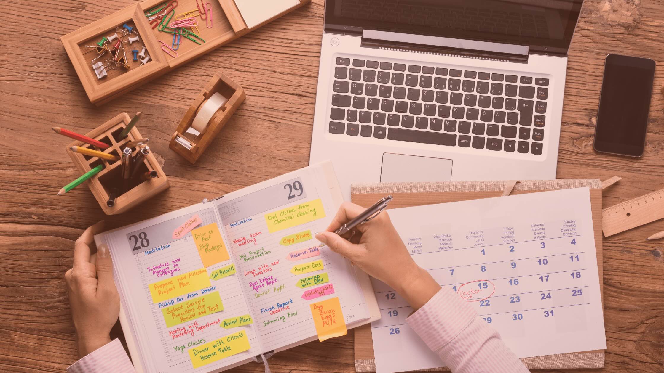 social media content calendar template