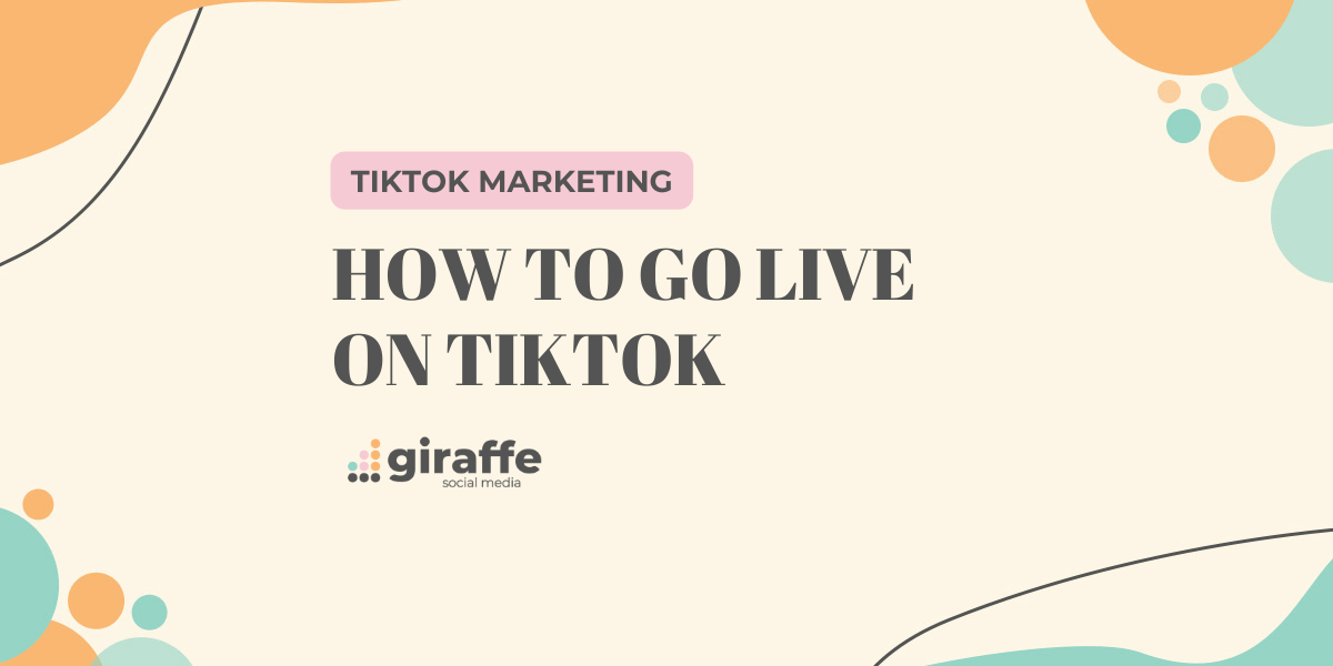 How to go live on TikTok