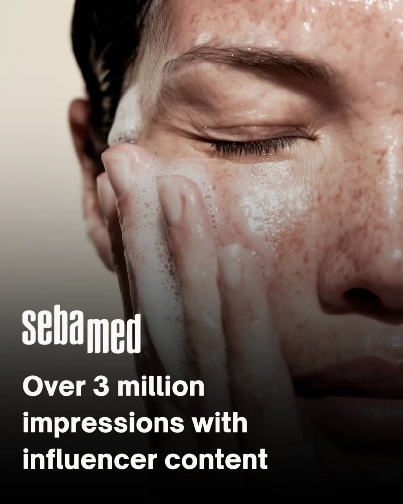 social media agency - sebamed case study