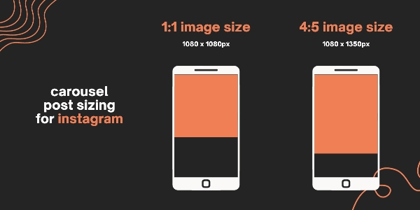 Carousel post sizing for Instagram