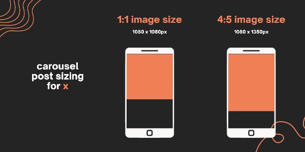 Carousel post sizing for X (FKA Twitter)