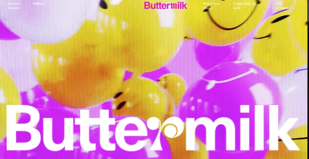 buttermilk - influencer marketing agency