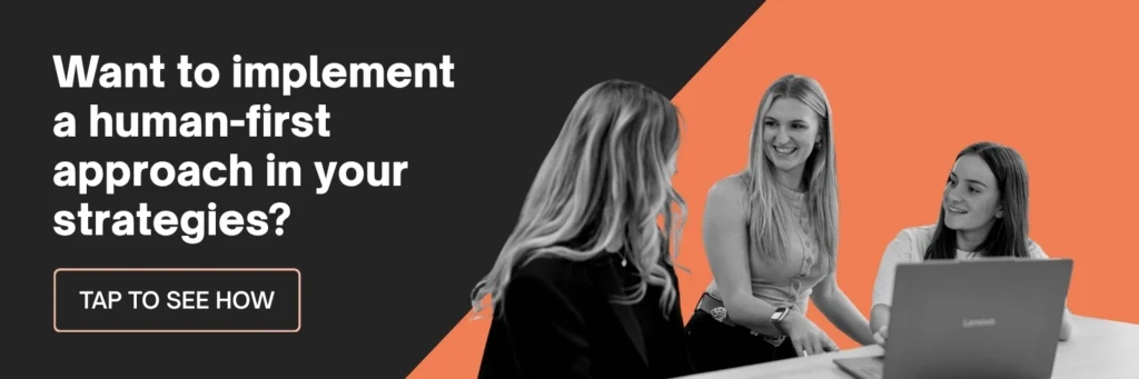 Want to implement a human-first approach in your marketing strategy? Tap to see how!