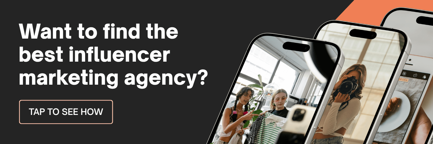find the best influencer marketing agency