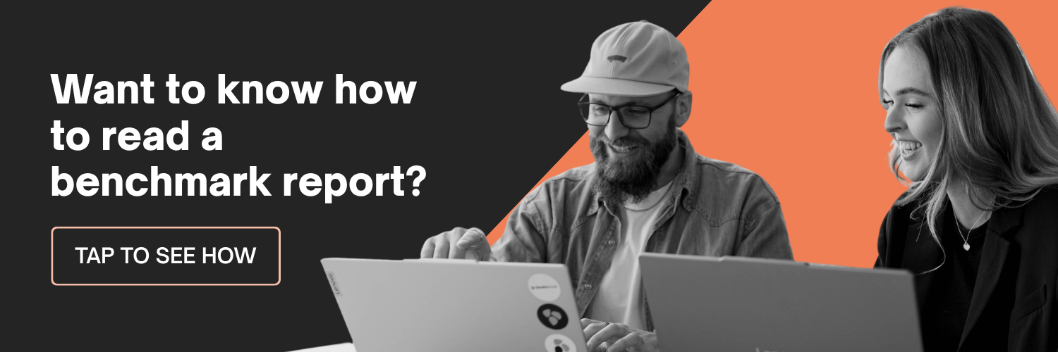 learn how to read a benchmark report