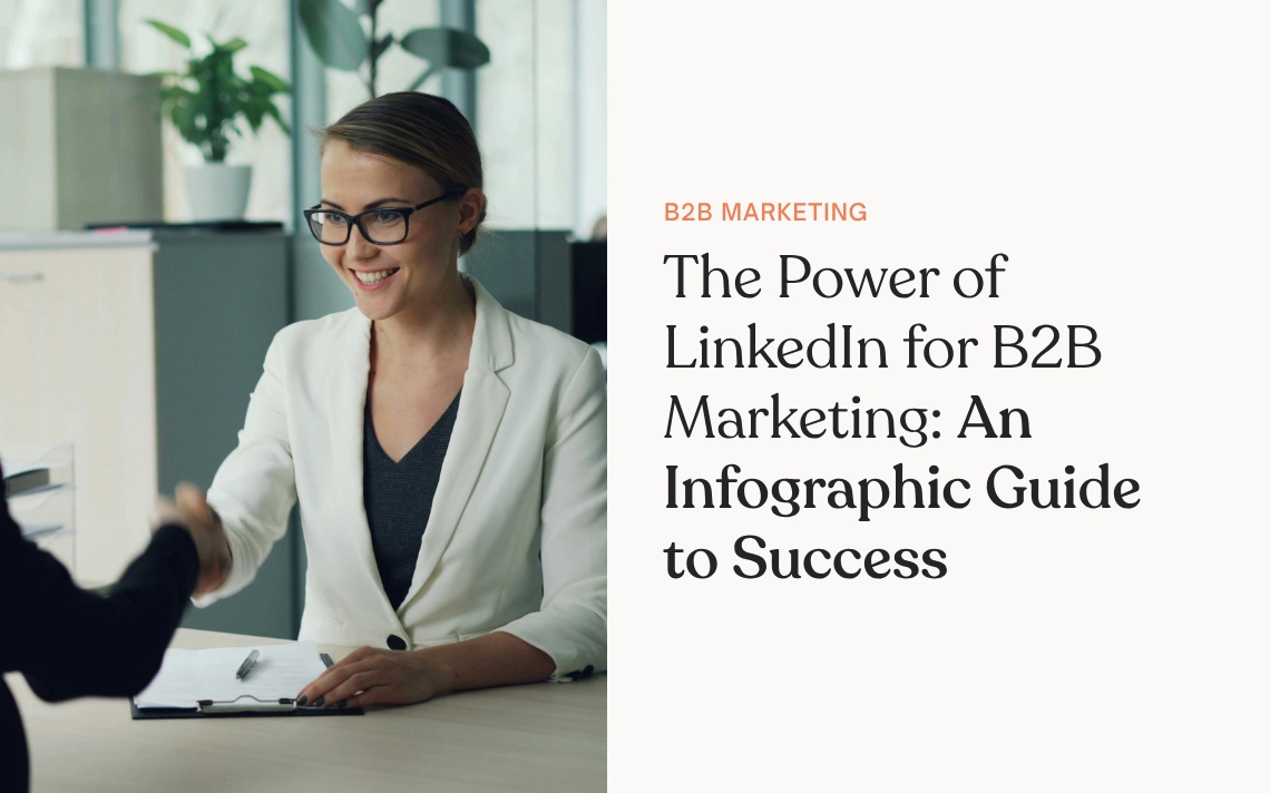 The Power of LinkedIn for B2B Marketing An Infographic Guide to Success