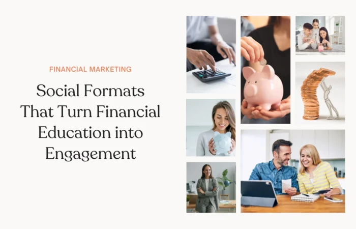 Making Financial Literacy Shareable Social Formats That Turn Education into Engagement