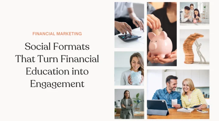 Making Financial Literacy Shareable Social Formats That Turn Education into Engagement